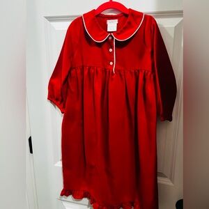 Girls Mudpie Winter/Christmas Gown/Dress